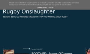 Rugbyonslaughter.blogspot.ie thumbnail