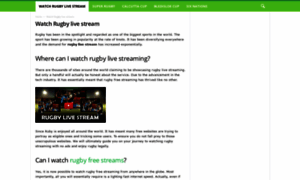 Rugbystreams1.com thumbnail