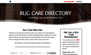 Rugcaredirectory.com thumbnail