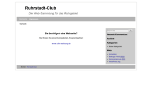 Ruhrstadt-club.de thumbnail