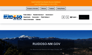 Ruidoso-nm.gov thumbnail