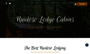 Ruidosocabins.com thumbnail