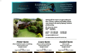 Ruimsiggolfviewmanor.co.za thumbnail