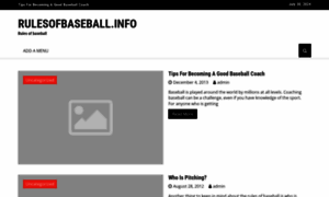 Rulesofbaseball.info thumbnail