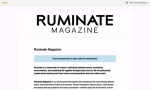 Ruminatemagazine.submittable.com thumbnail