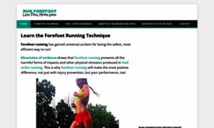 Runforefoot.com thumbnail