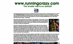 Runningcrazy.com thumbnail