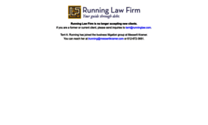 Runninglaw.com thumbnail