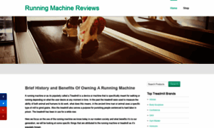 Runningmachinereviews.co.uk thumbnail