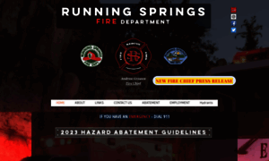 Runningspringsfire.org thumbnail