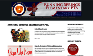Runningspringspta.org thumbnail