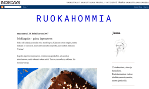 Ruokahommia.blogspot.com thumbnail