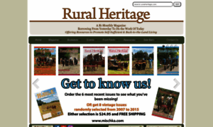 Ruralheritage.com thumbnail