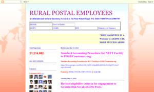 Ruralpostalemployees.blogspot.com thumbnail