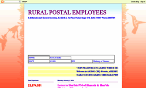 Ruralpostalemployees.blogspot.in thumbnail