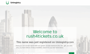 Rush4tickets.co.uk thumbnail