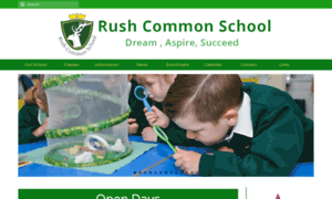 Rushcommonschool.org thumbnail