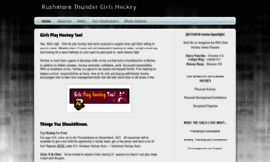 Rushmorethundergirlshockey.webs.com thumbnail