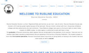 Ruslineeducation.com thumbnail