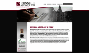 Russellabstract-title.com thumbnail