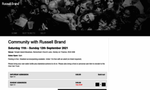 Russellbrand.ticketsrv.co.uk thumbnail