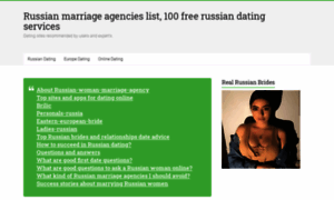 Russian-woman-marriage-agency.com thumbnail
