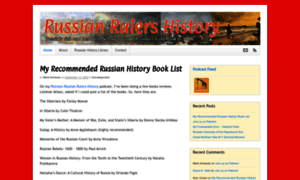 Russianrulershistory.com thumbnail