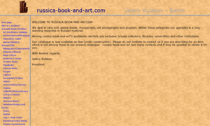 Russica-book-and-art.com thumbnail