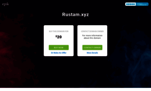 Rustam.xyz thumbnail