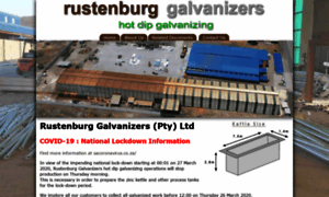 Rustenburggalvanizers.co.za thumbnail