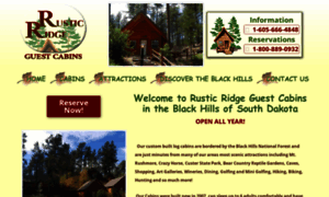 Rusticridgeguestcabins.com thumbnail