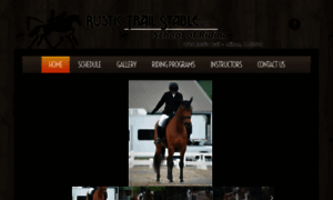 Rustictrailstable.com thumbnail