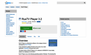 Rustv-player.updatestar.com thumbnail