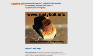 Rustybolt.info thumbnail