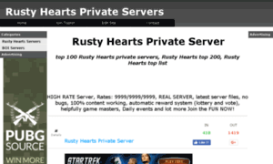Rustyheartsservers.net thumbnail