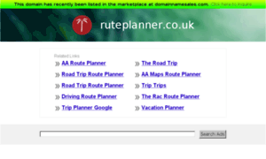 Ruteplanner.co.uk thumbnail