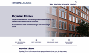 Ruysdaelclinics.nl thumbnail