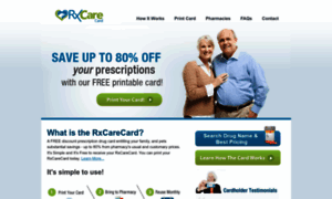Rxcarecard.com thumbnail