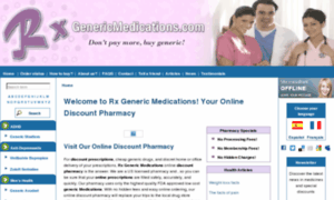Rxgenericmedications.com thumbnail