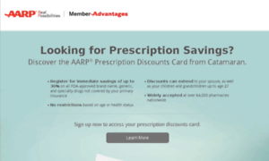 Rxsavings.aarphealthcare.com thumbnail