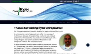 Ryanchiropractic.com thumbnail