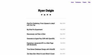 Ryandaigle.com thumbnail