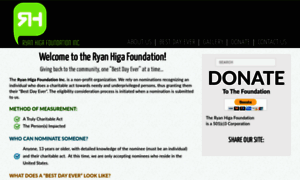 Ryanhigafoundation.org thumbnail