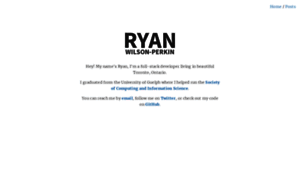 Ryanwilsonperkin.com thumbnail