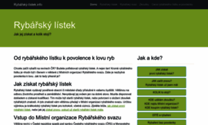 Rybarsky-listek.info thumbnail