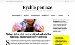 Rychlepeniaze.sk thumbnail