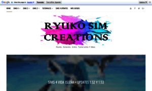 Ryukosimcreations.blogspot.com.ar thumbnail