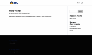 Saadraslan.com thumbnail