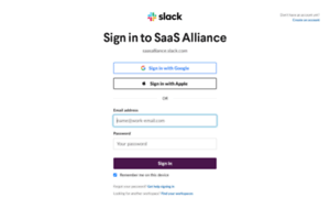 Saasalliance.slack.com thumbnail