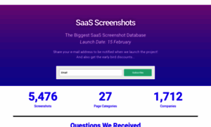 Saasscreenshots.com thumbnail